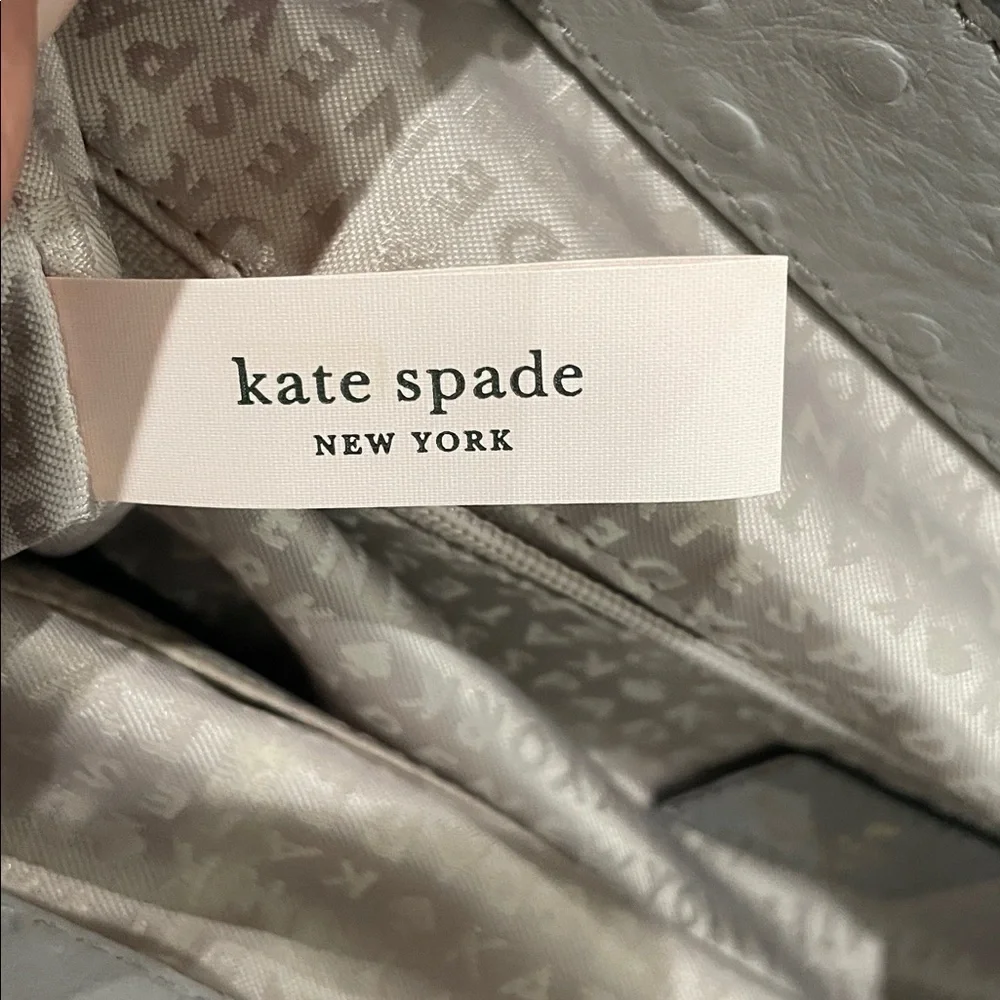 Kate Spade New York Loden Bristol Drive Ostrich Embossed Leather Bag